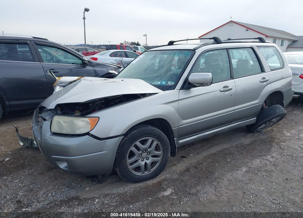 2007 SUBARU FORESTER VIN: JF1SG676X78745289