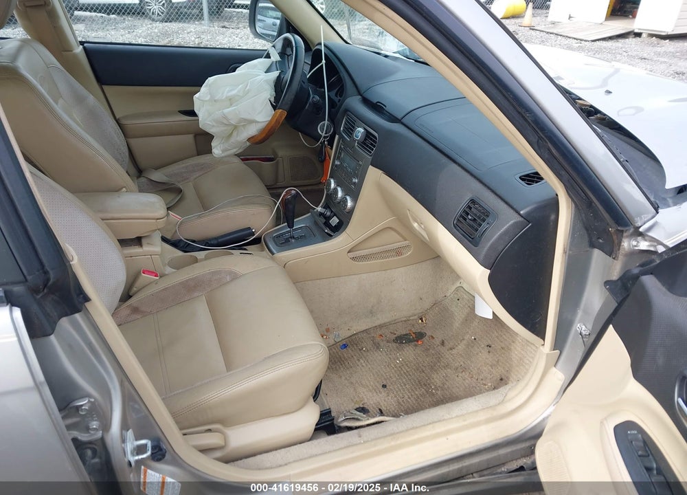 2007 SUBARU FORESTER VIN: JF1SG676X78745289