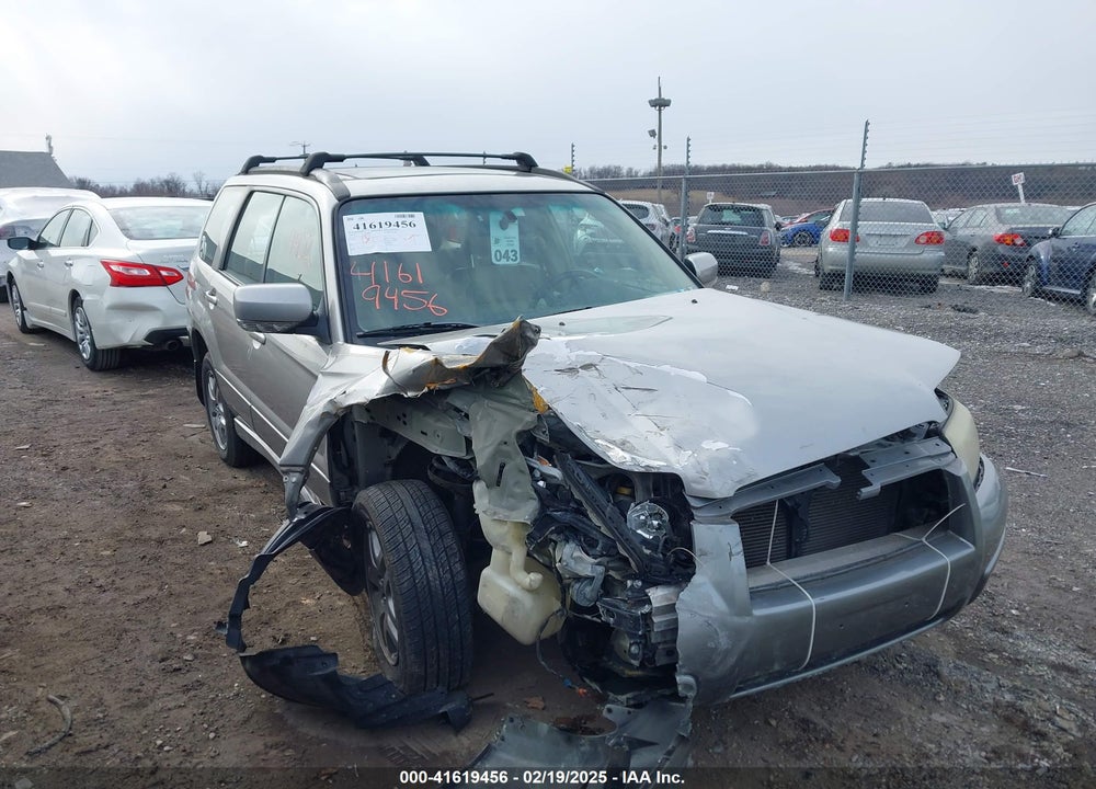 2007 SUBARU FORESTER VIN: JF1SG676X78745289