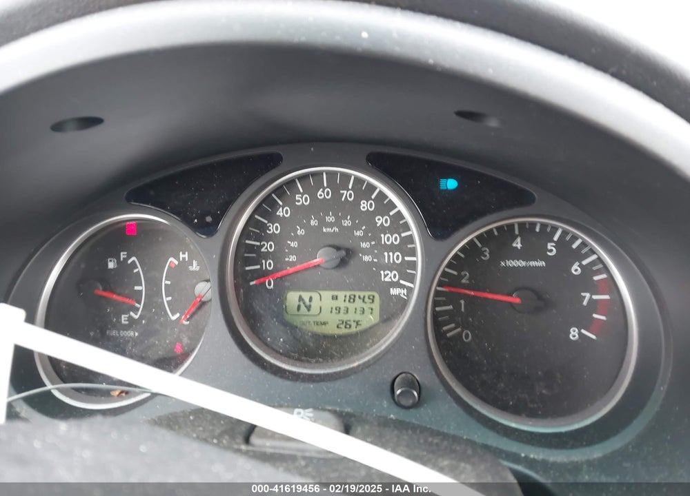 2007 SUBARU FORESTER VIN: JF1SG676X78745289