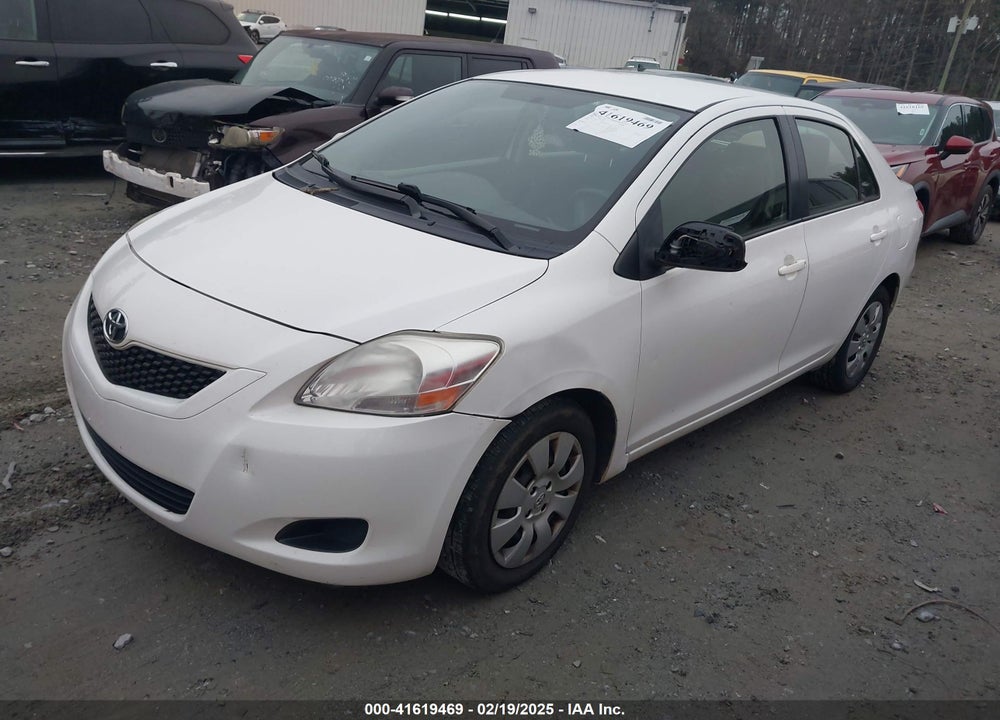 2012 TOYOTA YARIS VIN: JTDBT4K35CL036557