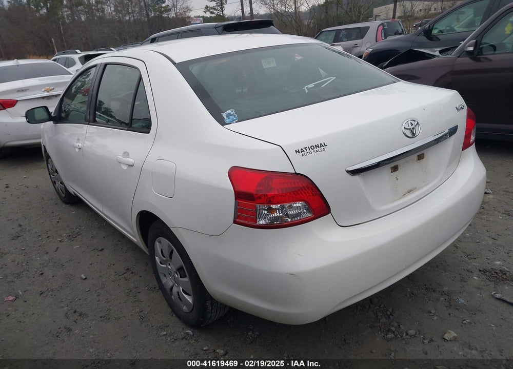 2012 TOYOTA YARIS VIN: JTDBT4K35CL036557