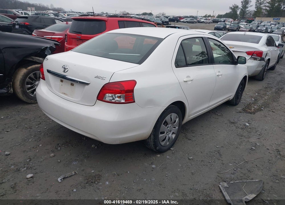 2012 TOYOTA YARIS VIN: JTDBT4K35CL036557