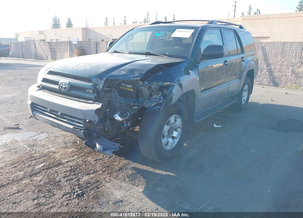 2003 TOYOTA 4RUNNER SR5 V8 VIN: JTEZT14R630008021