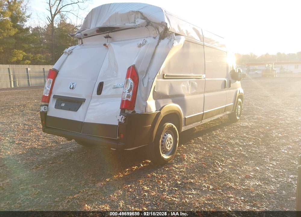2025 RAM PROMASTER 2500 TRADESMAN HIGH ROOF 159 WB W/PASS SEAT VIN: 3C6LRVDG1SE509586