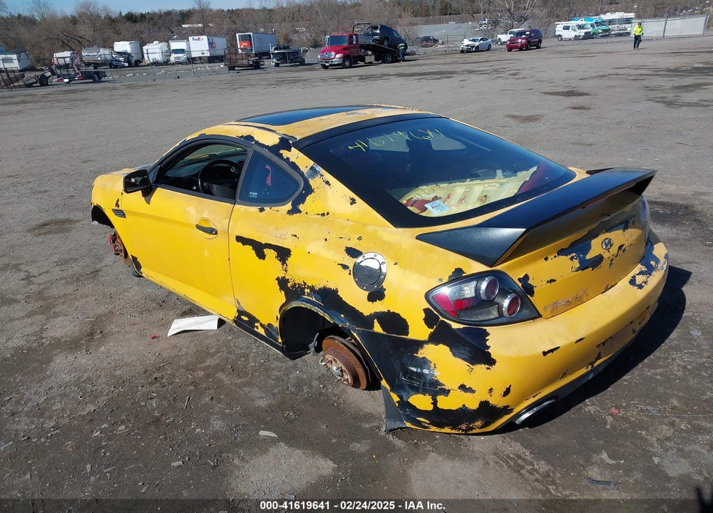 2007 HYUNDAI TIBURON GT/GT LIMITED/SE VIN: KMHHN66FX7U258298