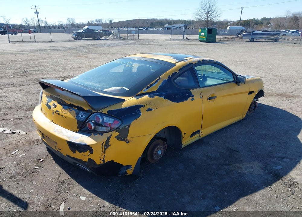 2007 HYUNDAI TIBURON GT/GT LIMITED/SE VIN: KMHHN66FX7U258298