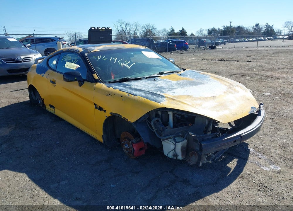 2007 HYUNDAI TIBURON GT/GT LIMITED/SE VIN: KMHHN66FX7U258298