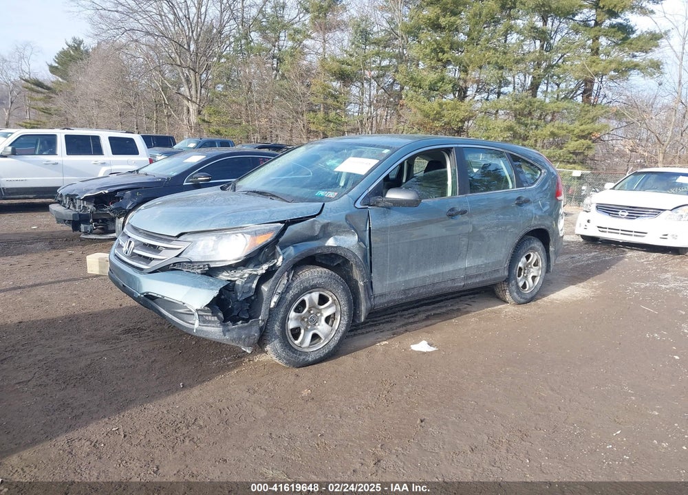 2012 HONDA CR-V LX VIN: 5J6RM4H36CL017139