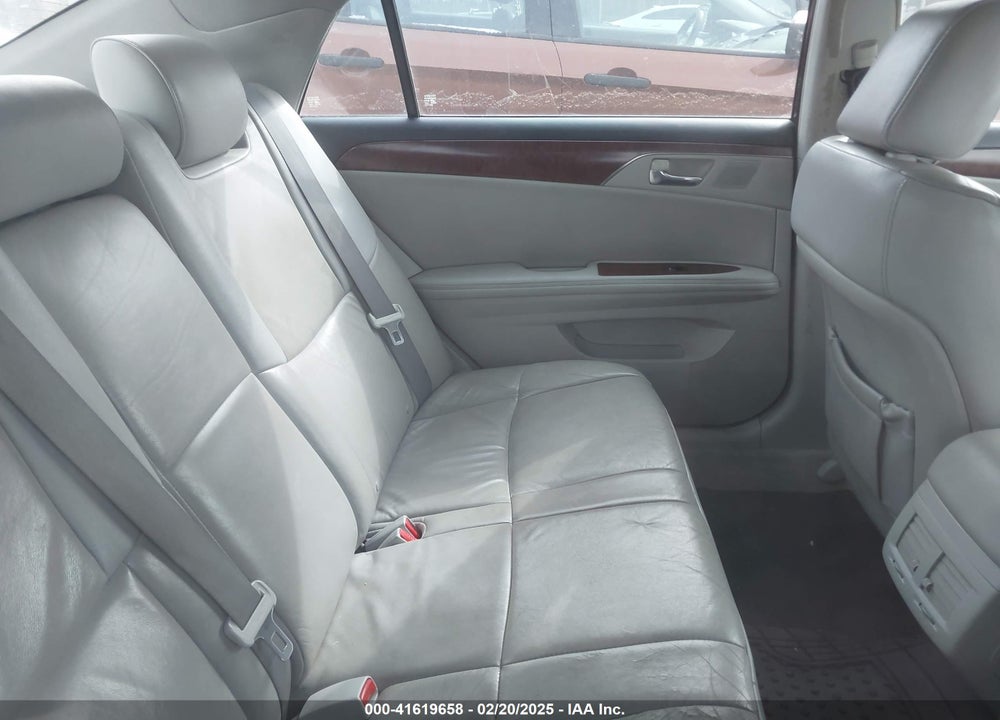 2011 TOYOTA AVALON VIN: 4T1BK3DB8BU380082