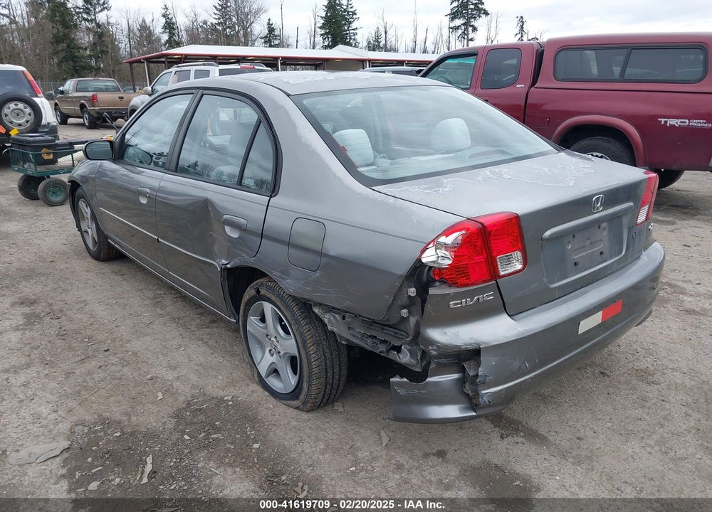 2005 HONDA CIVIC EX VIN: 2HGES26865H618761