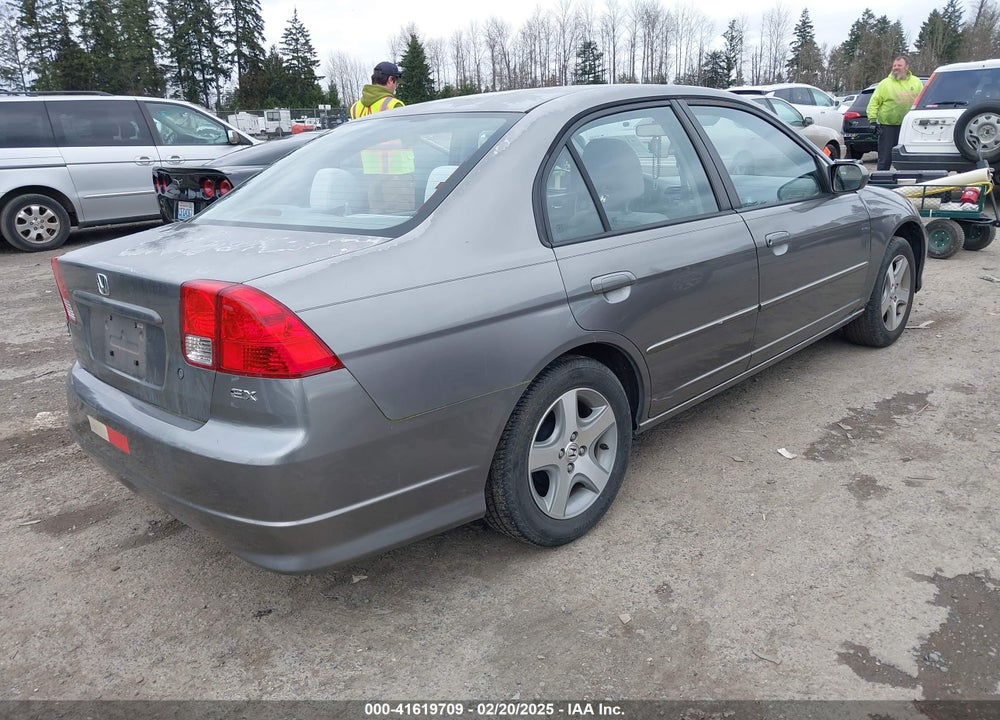 2005 HONDA CIVIC EX VIN: 2HGES26865H618761