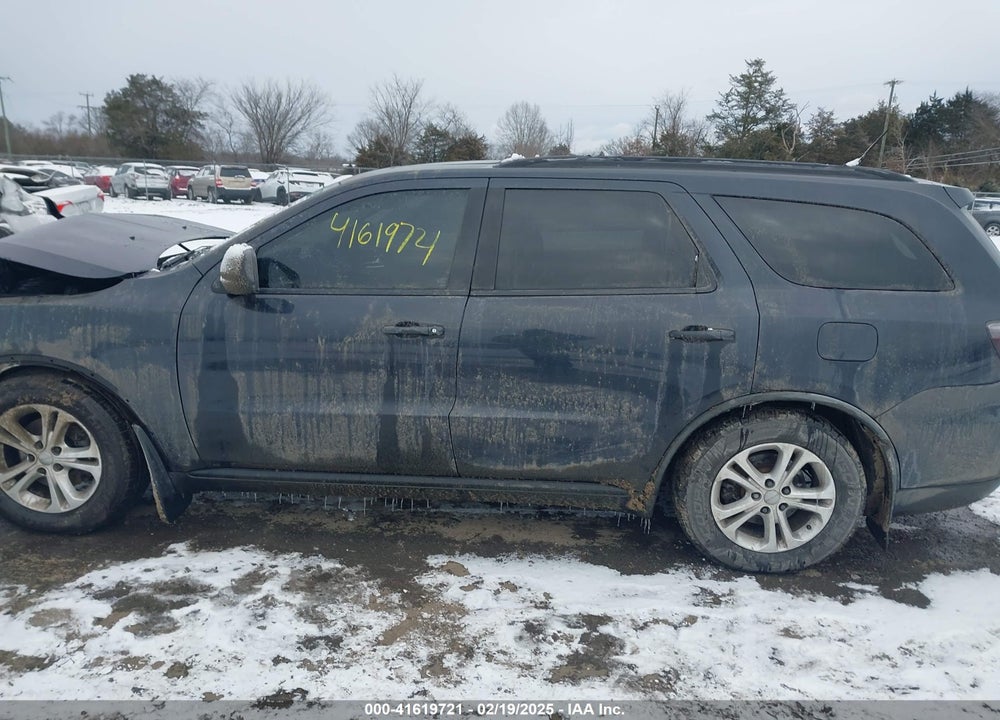 2012 DODGE DURANGO VIN: 1C4RDJAG7CC206786