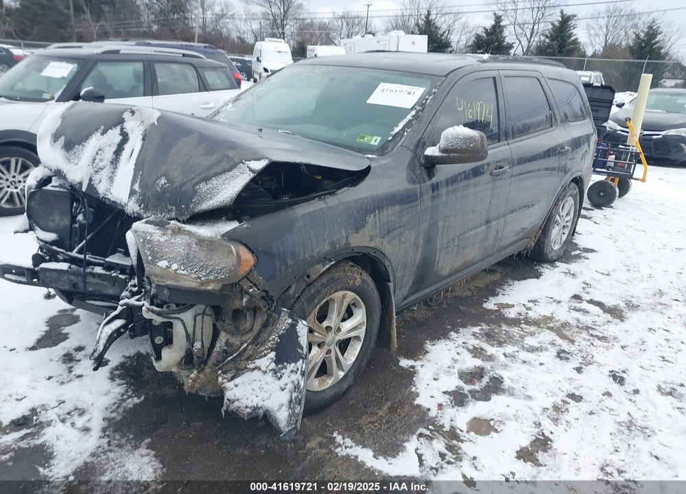 2012 DODGE DURANGO VIN: 1C4RDJAG7CC206786