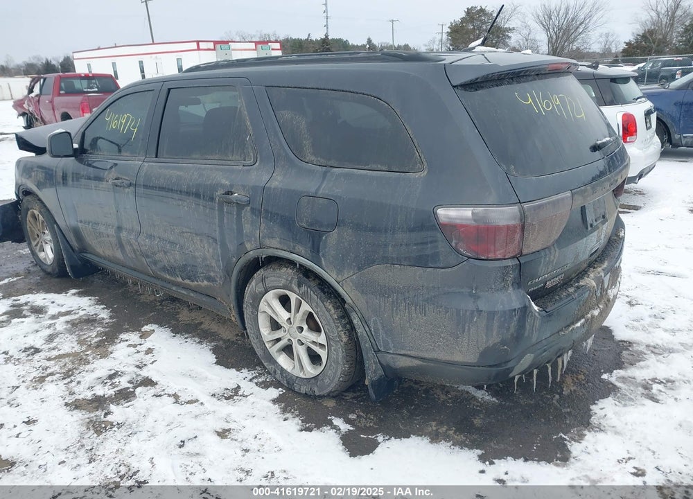2012 DODGE DURANGO VIN: 1C4RDJAG7CC206786