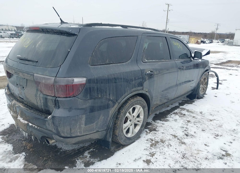 2012 DODGE DURANGO VIN: 1C4RDJAG7CC206786