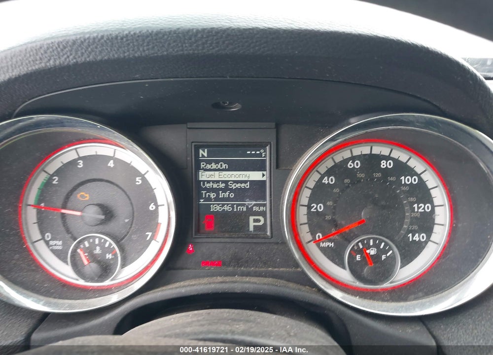 2012 DODGE DURANGO VIN: 1C4RDJAG7CC206786