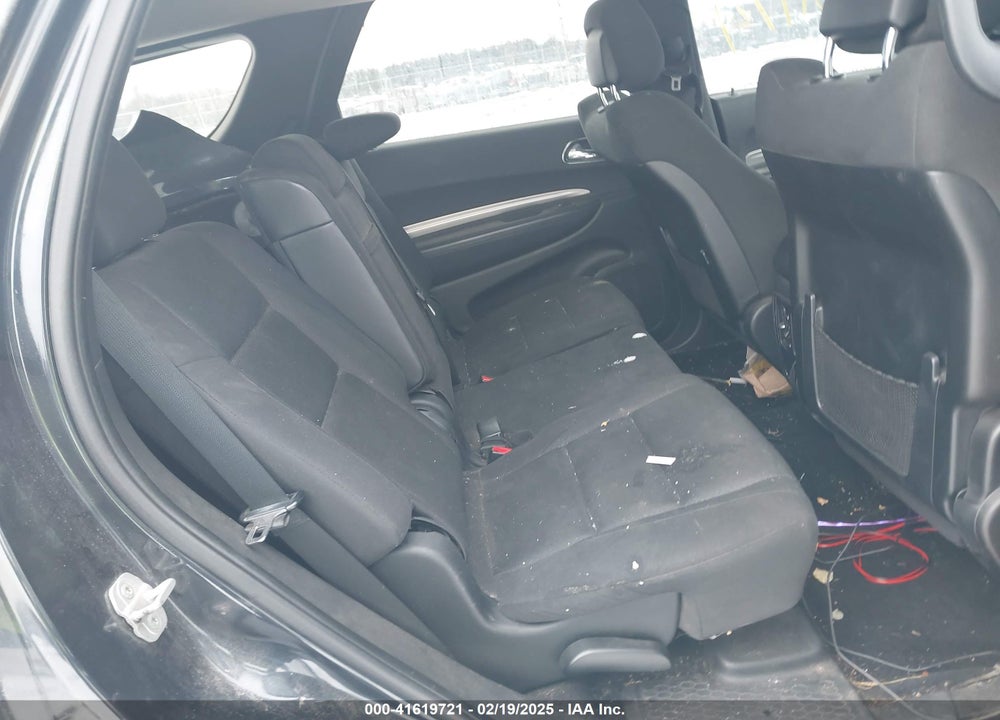 2012 DODGE DURANGO VIN: 1C4RDJAG7CC206786