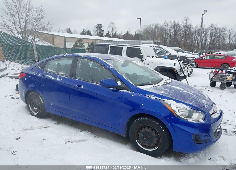 2013 HYUNDAI ACCENT GLS VIN: KMHCT4AEXDU486817