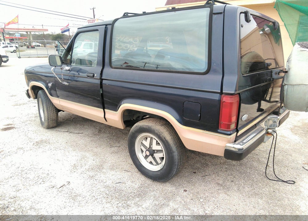 1988 FORD BRONCO II VIN: 1FMCU12T3JUA47124