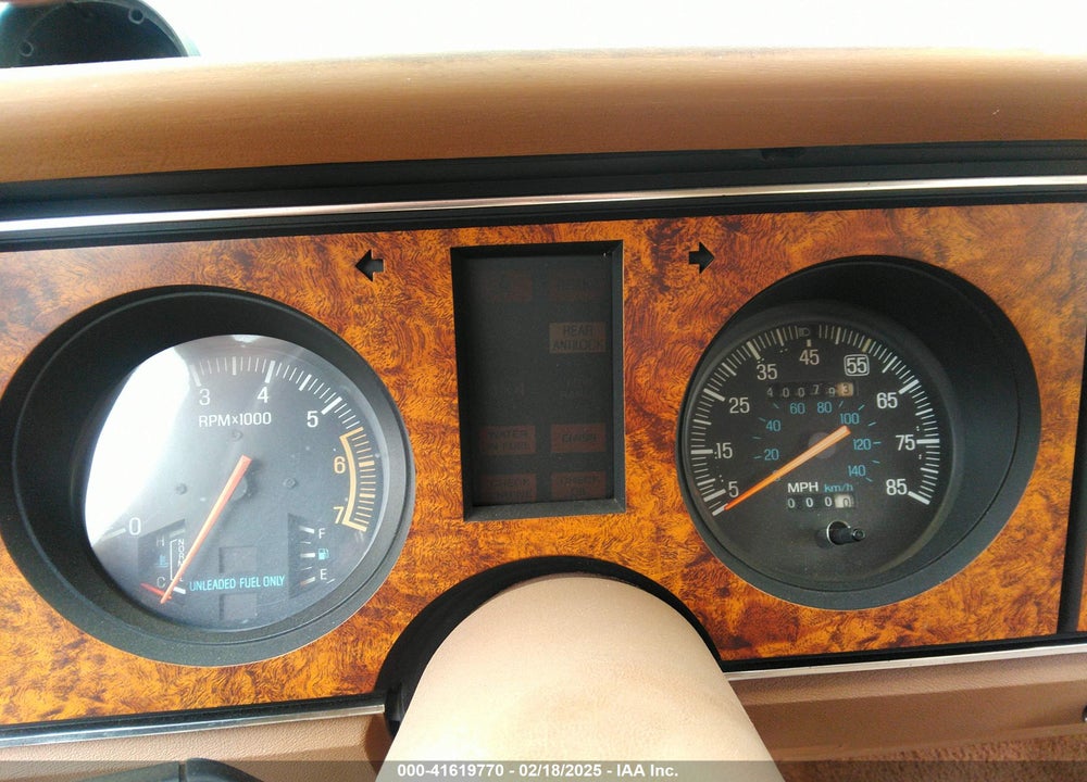1988 FORD BRONCO II VIN: 1FMCU12T3JUA47124