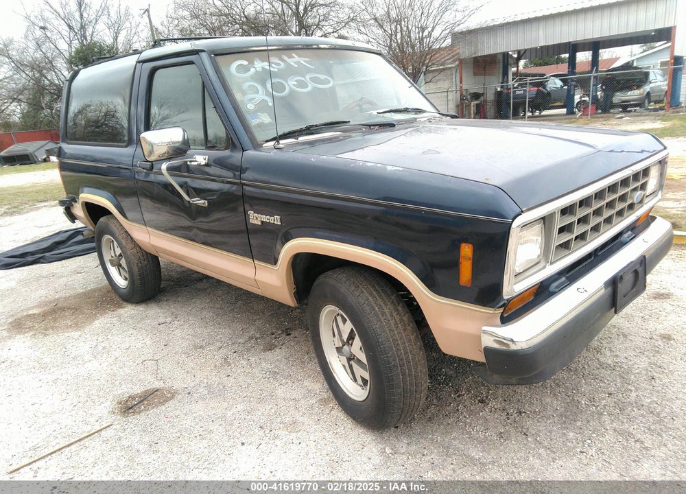 1988 FORD BRONCO II VIN: 1FMCU12T3JUA47124