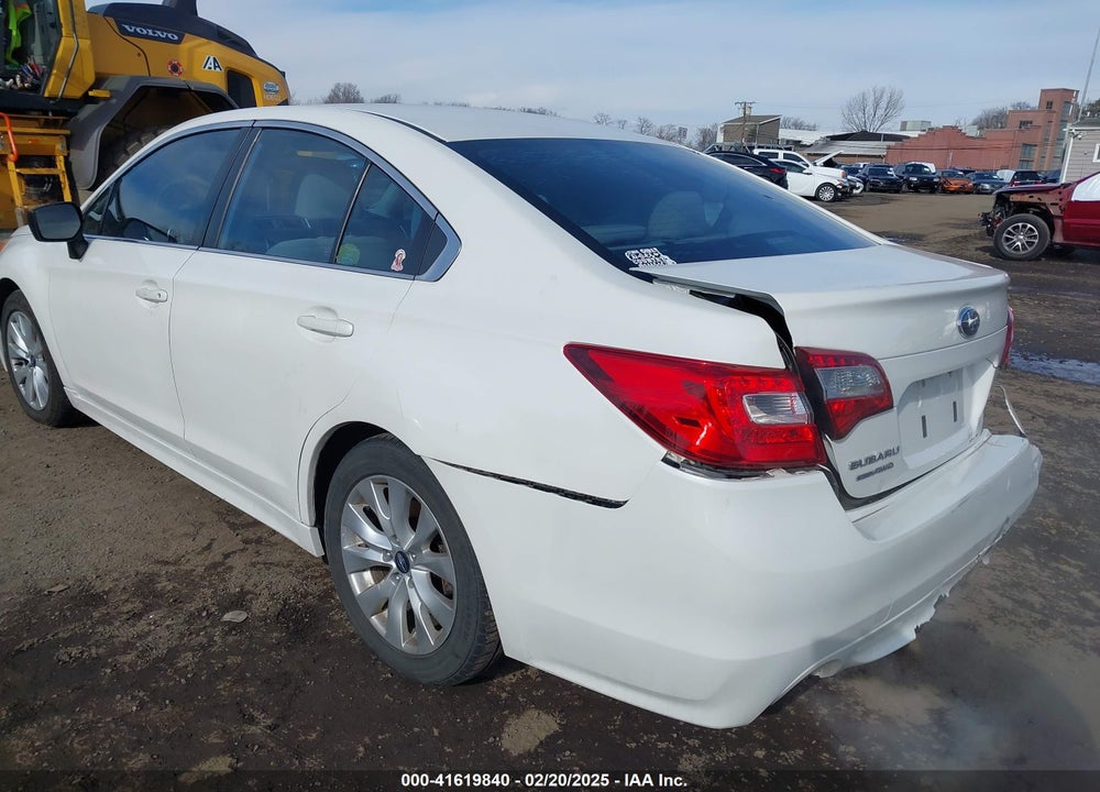 2017 SUBARU LEGACY VIN: 4S3BNAB60H3021717