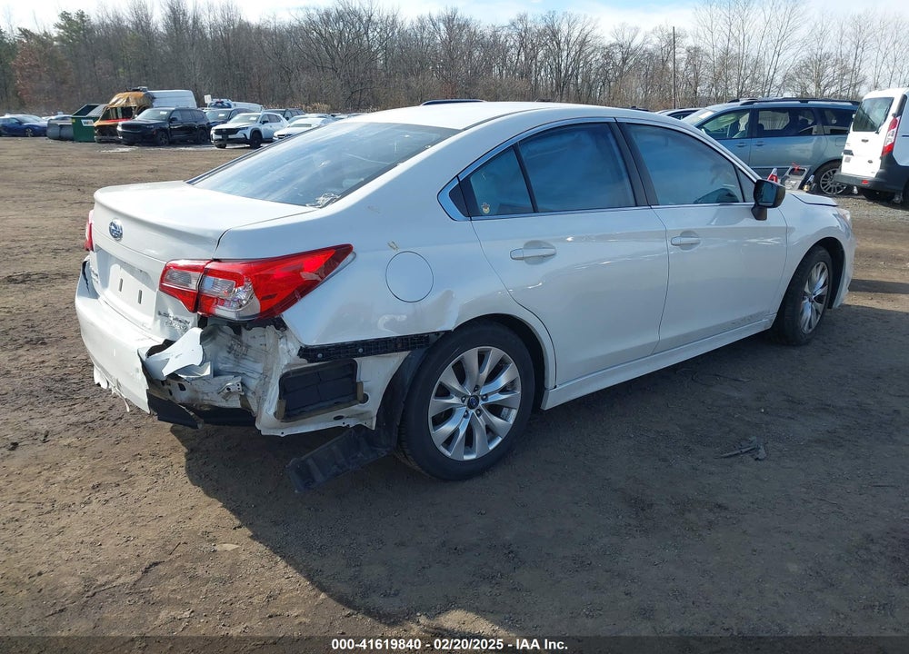2017 SUBARU LEGACY VIN: 4S3BNAB60H3021717
