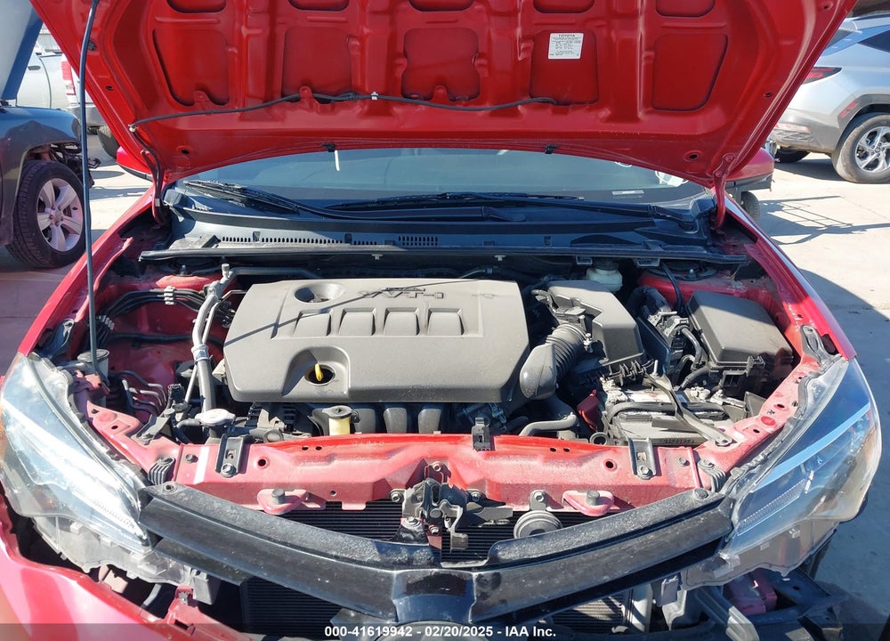 2018 TOYOTA COROLLA LE VIN: 5YFBURHE1JP846582