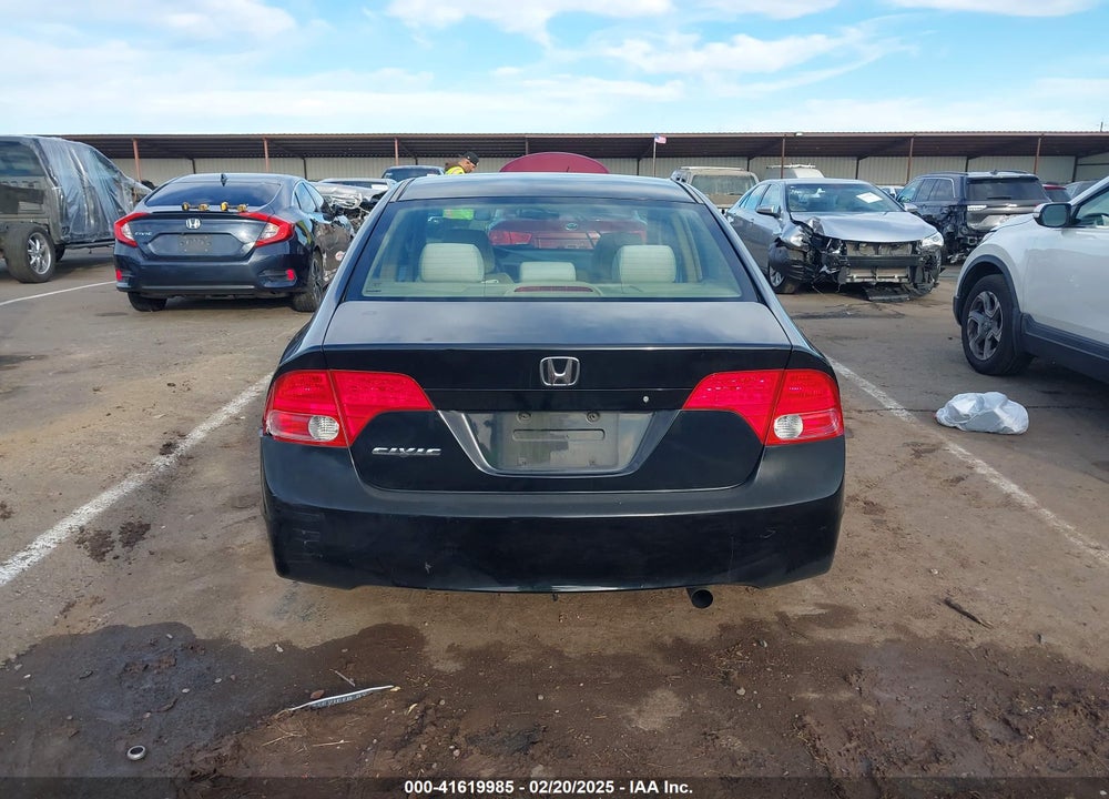 2006 HONDA CIVIC VIN: 1HGFA16596L103216