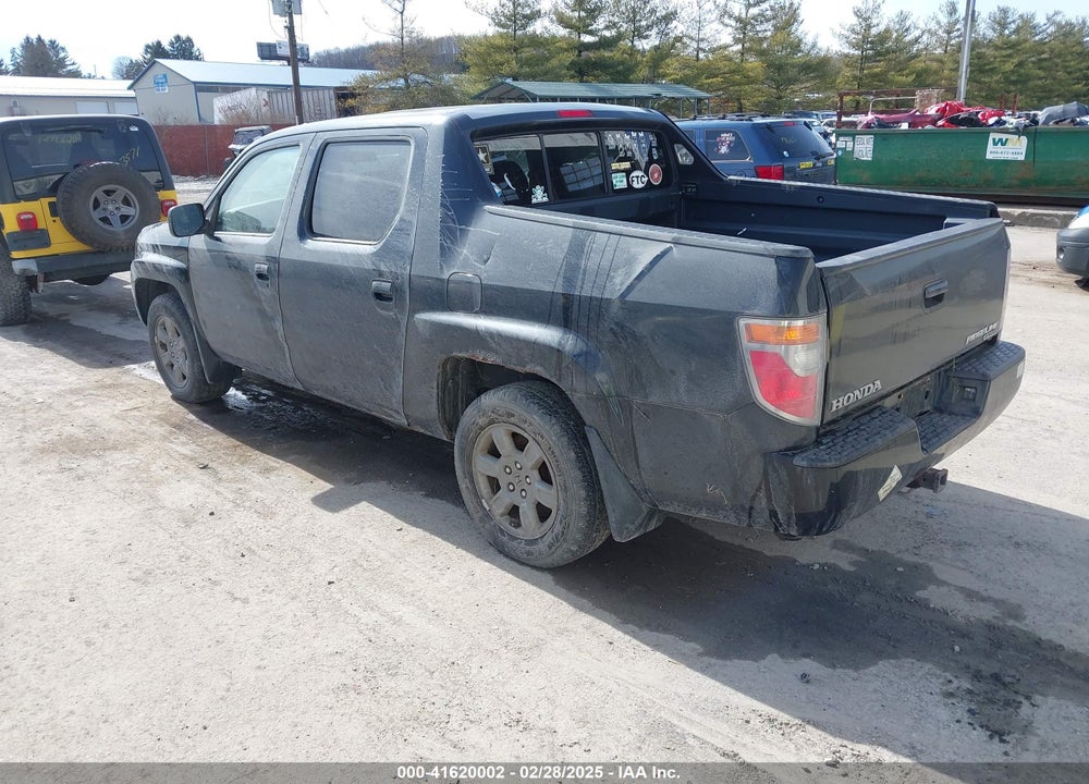 2007 HONDA RIDGELINE RTX VIN: 2HJYK16397H503242