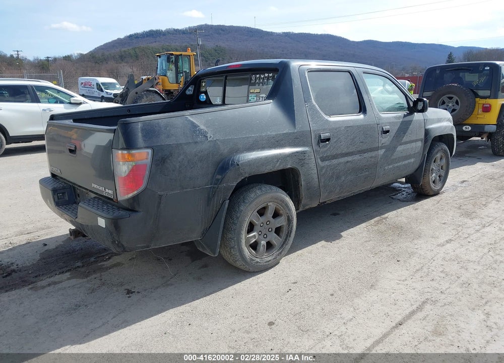2007 HONDA RIDGELINE RTX VIN: 2HJYK16397H503242