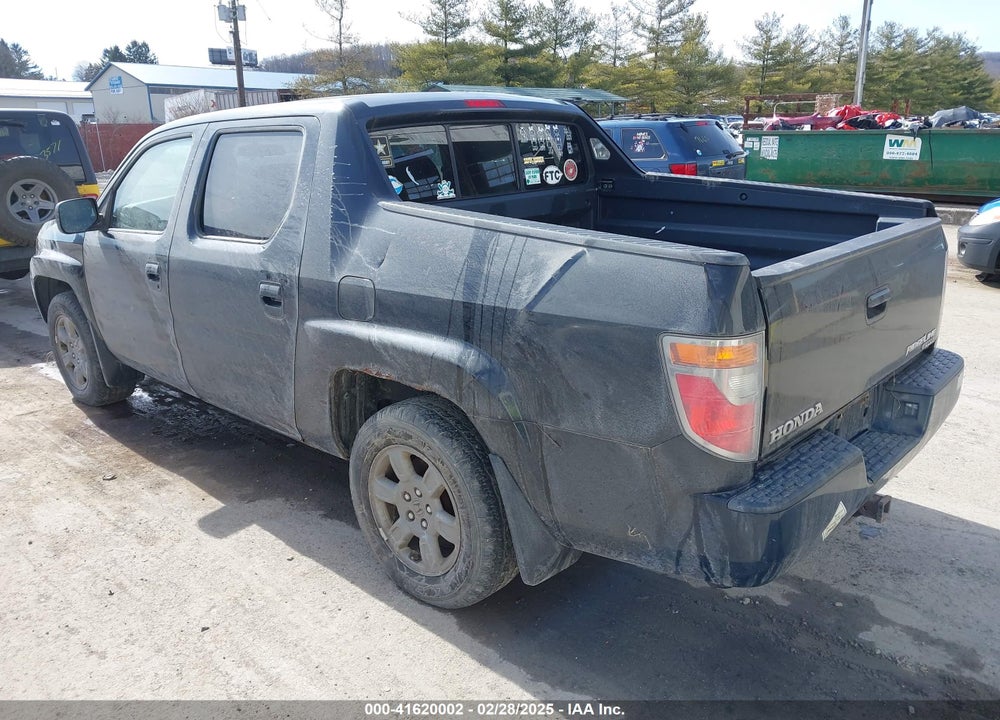 2007 HONDA RIDGELINE RTX VIN: 2HJYK16397H503242