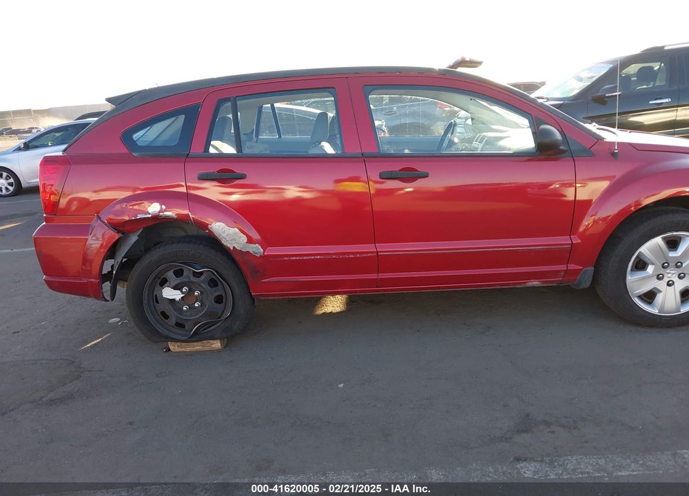 2007 DODGE CALIBER VIN: 1B3HB48B27D408563