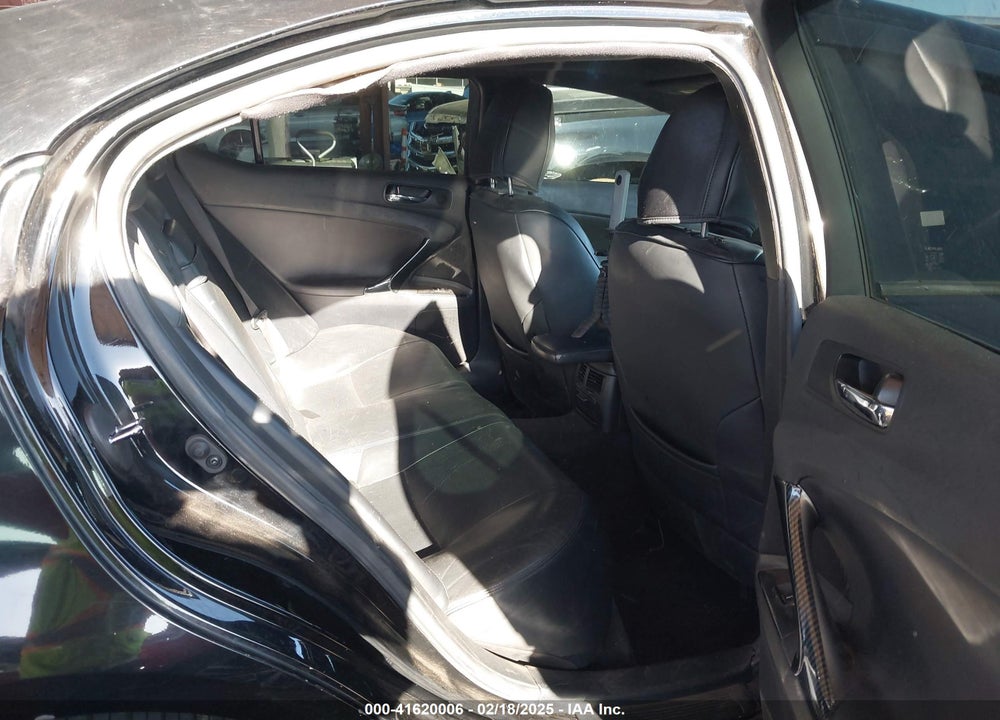 2008 LEXUS IS 250 VIN: JTHBK262182075781