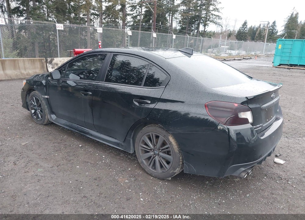 2016 SUBARU WRX VIN: JF1VA1B63G9811250