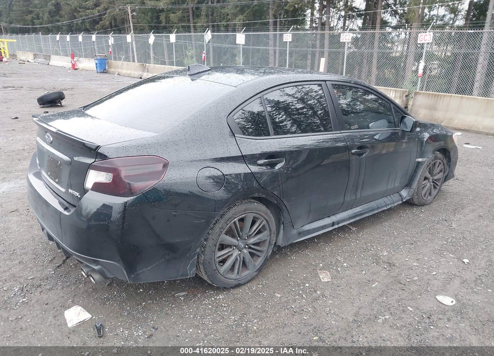 2016 SUBARU WRX VIN: JF1VA1B63G9811250