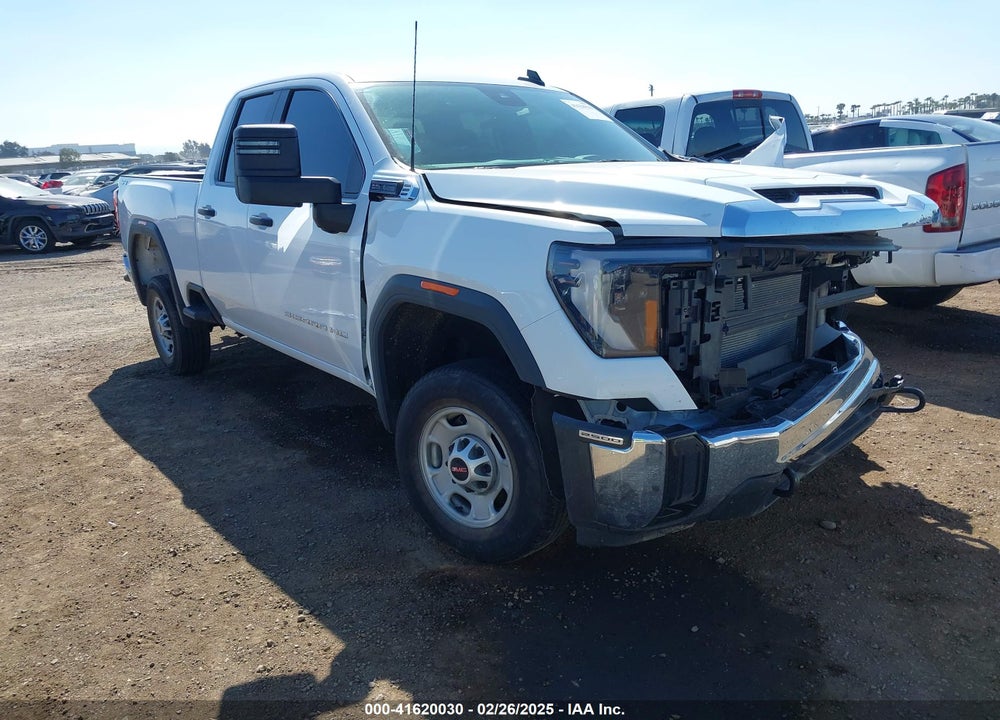 2024 GMC SIERRA 2500HD 4WD DOUBLE CAB STANDARD BED PRO VIN: 1GT59LE78RF143193