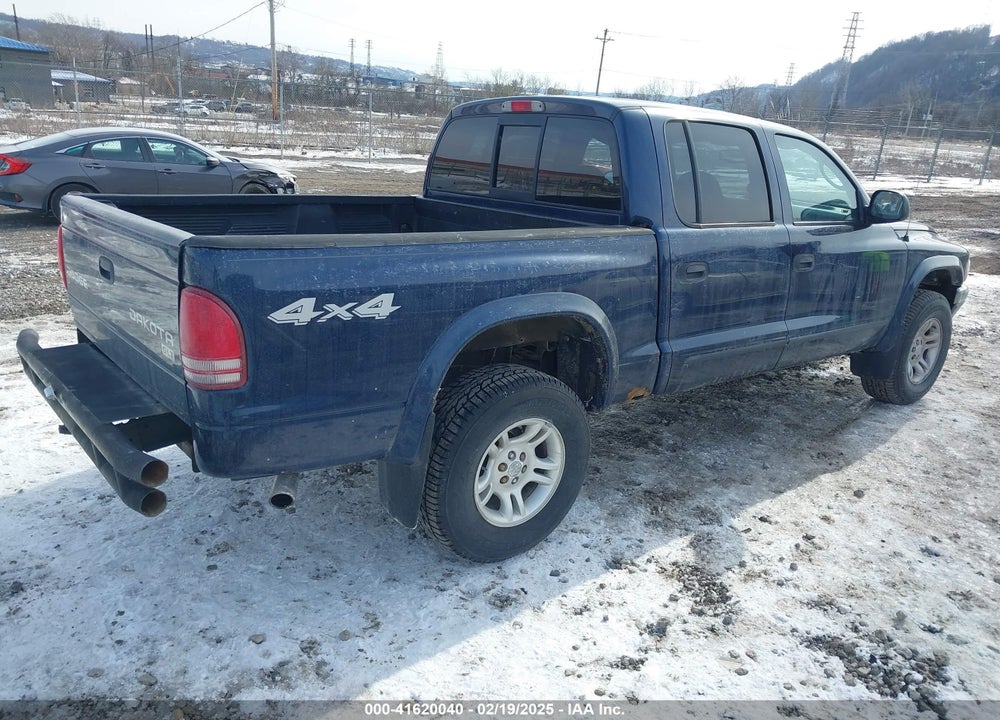 2004 DODGE DAKOTA SLT VIN: 1D7HG48N24S680151