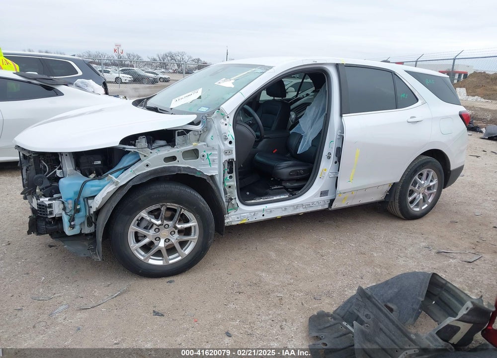 2022 CHEVROLET EQUINOX FWD LT VIN: 3GNAXKEV2NL110159