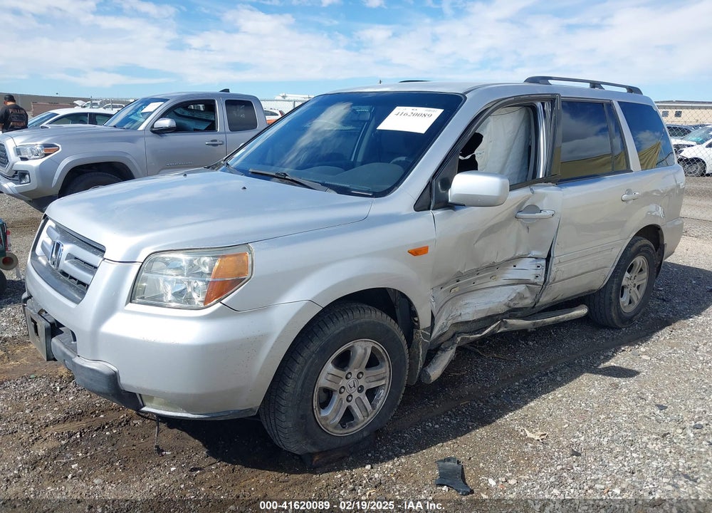 2008 HONDA PILOT VP VIN: 5FNYF28248B003404