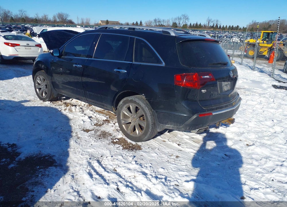 2013 ACURA MDX VIN: 2HNYD2H84DH504446