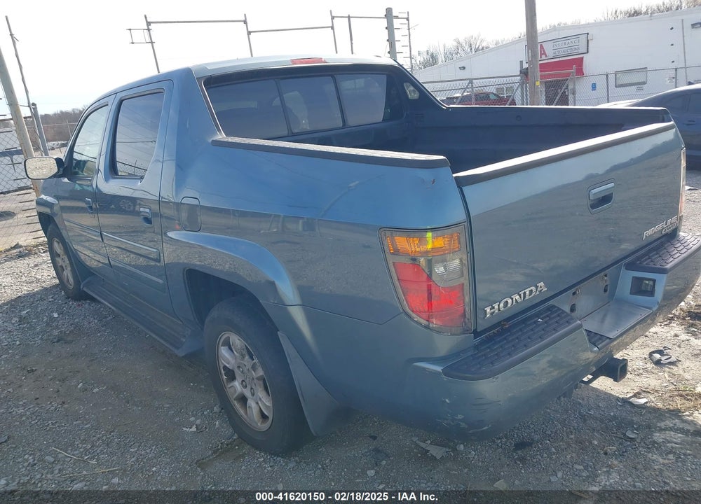 2006 HONDA RIDGELINE RTS VIN: 2HJYK16436H548796