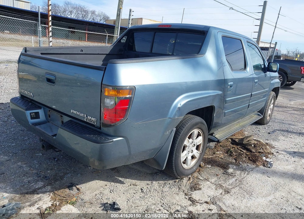 2006 HONDA RIDGELINE RTS VIN: 2HJYK16436H548796