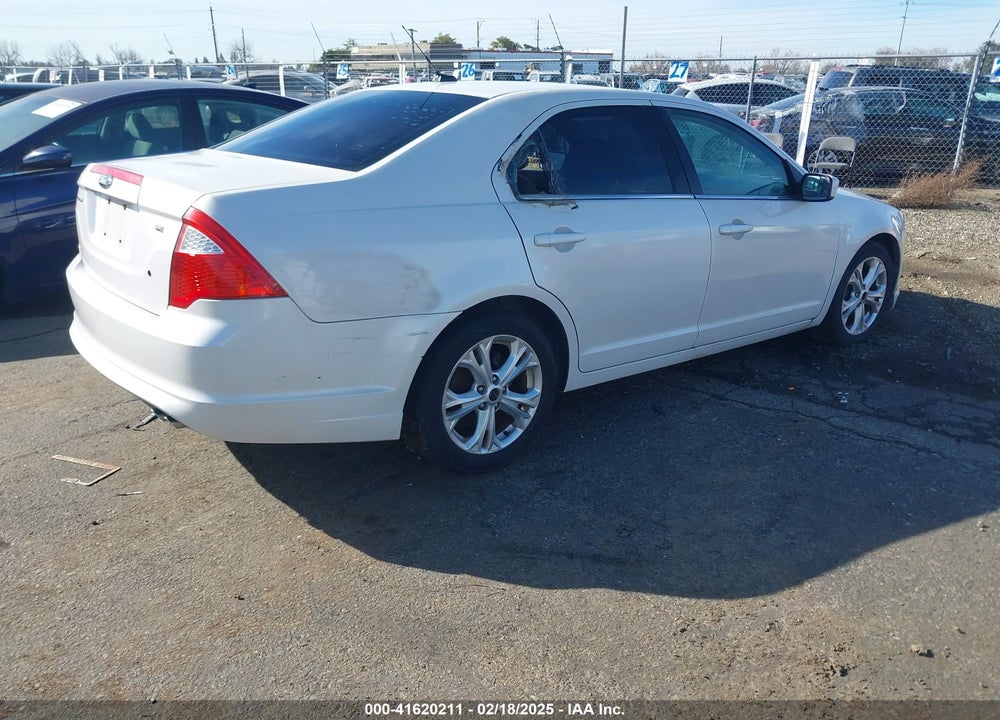 2012 FORD FUSION SE VIN: 3FAHP0HA6CR381956