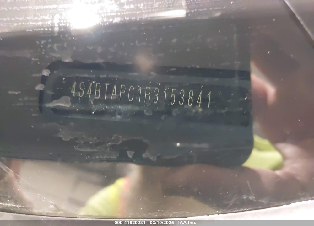 2024 SUBARU OUTBACK TOURING VIN: 4S4BTAPC1R3153841
