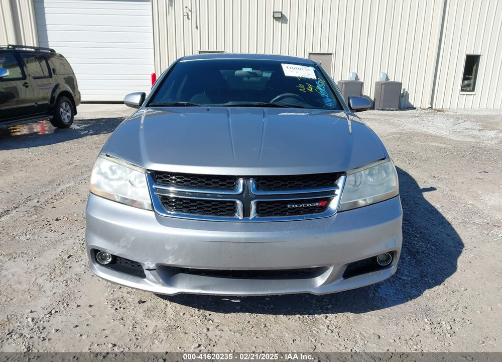 2013 DODGE AVENGER SXT VIN: 1C3CDZCB5DN619838