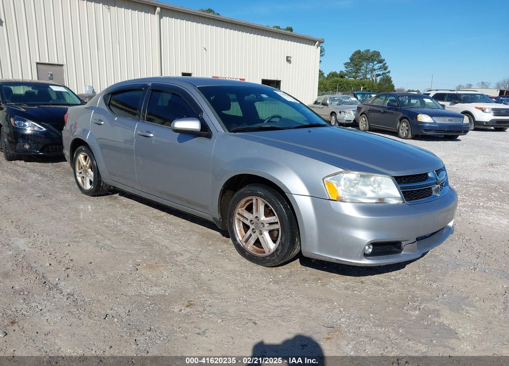 2013 DODGE AVENGER SXT VIN: 1C3CDZCB5DN619838