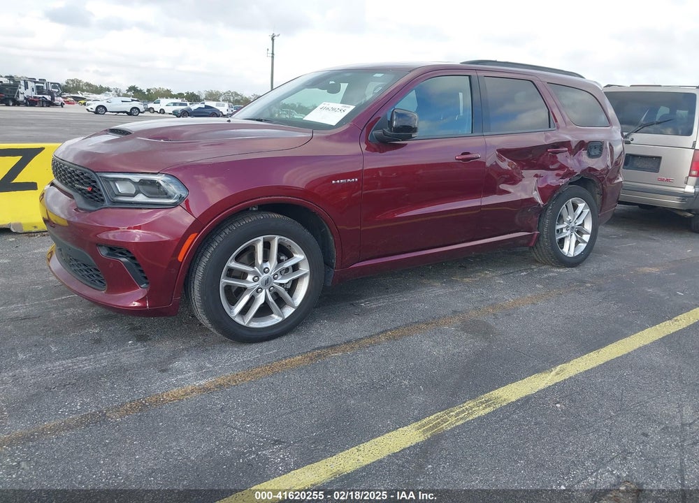 2024 DODGE DURANGO R/T PLUS AWD VIN: 1C4SDJCT1RC187866