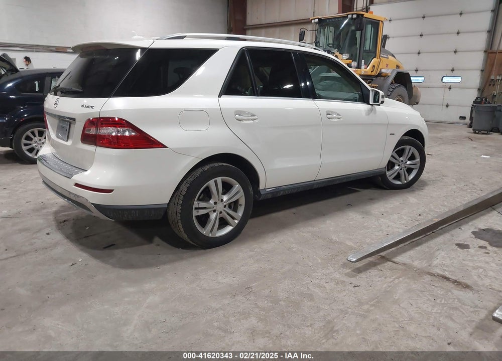 2012 MERCEDES-BENZ ML 350 4MATIC VIN: 4JGDA5HB9CA067367